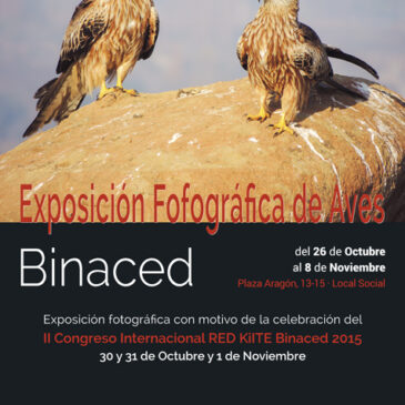 Exposición fotográfica de aves en Binaced (Huesca)