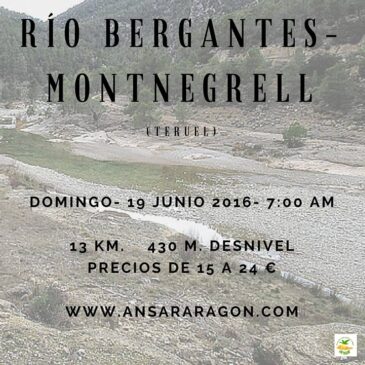 Excursión Río Bergantes-Montnegrell