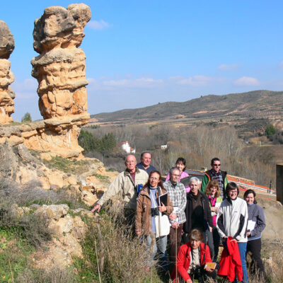 Mallos del Mioceno en Tosos