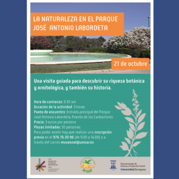 LA NATURALEZA EN EL PARQUE GRANDE JOSÉ ANTONIO LABORDETA