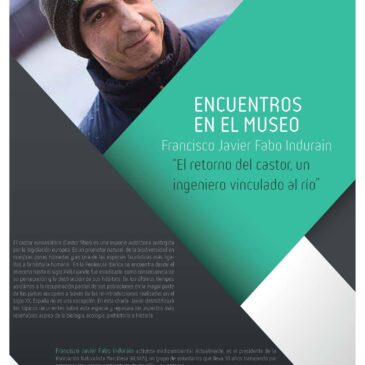Charla: “El retorno del castor, un ingeniero vinculado al río”