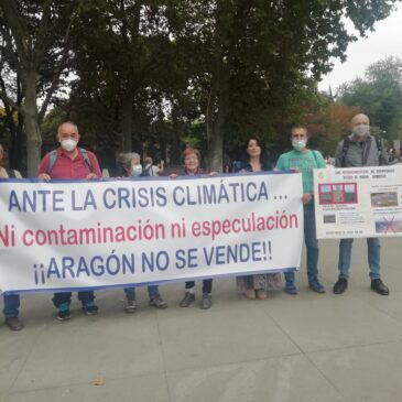 ANSAR EN LA MANIFESTACIÓN DE ALIENTE DE MADRID