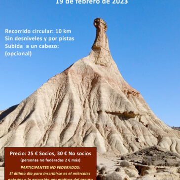 EXCURSIÓN. BARDENAS REALES